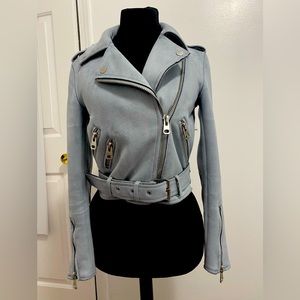 Zara Suede Moto jacket